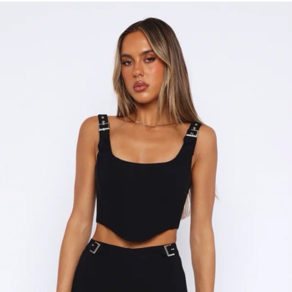 White Fox Boutique Black Top